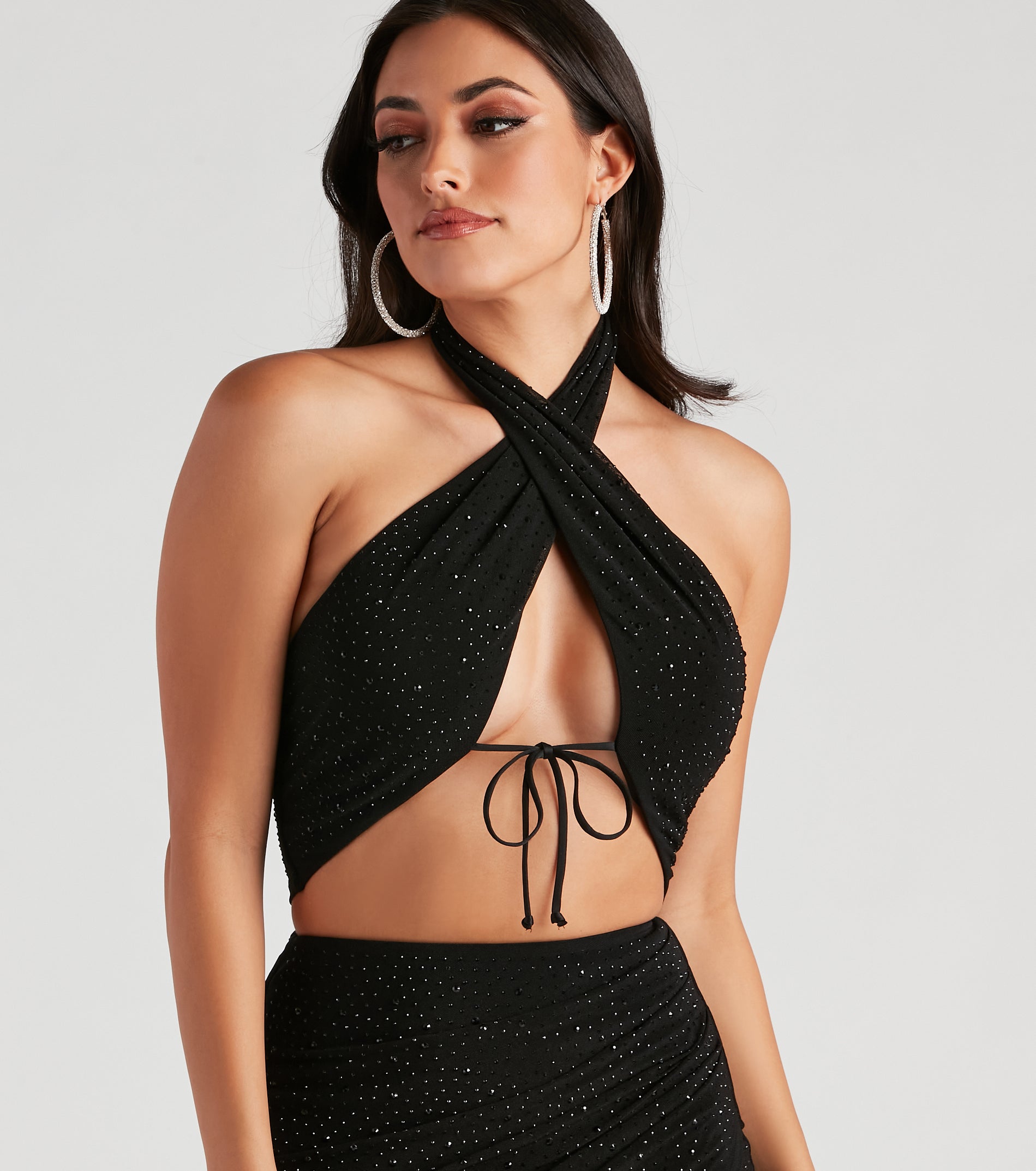 VIP Heat Stone Halter Top - Image 4