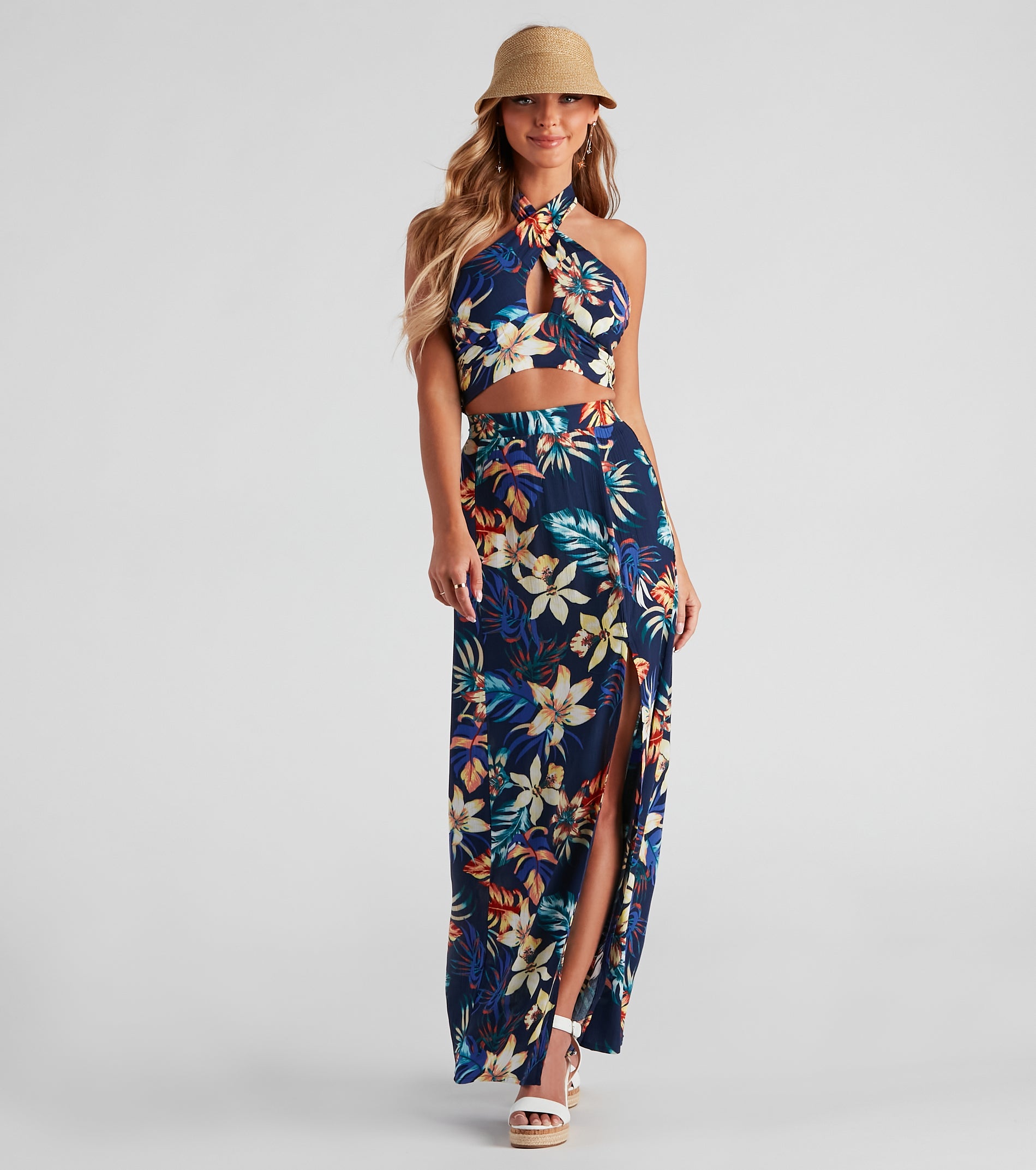 Cancun Vacay Tropical Multi-Wear Top - Image 3