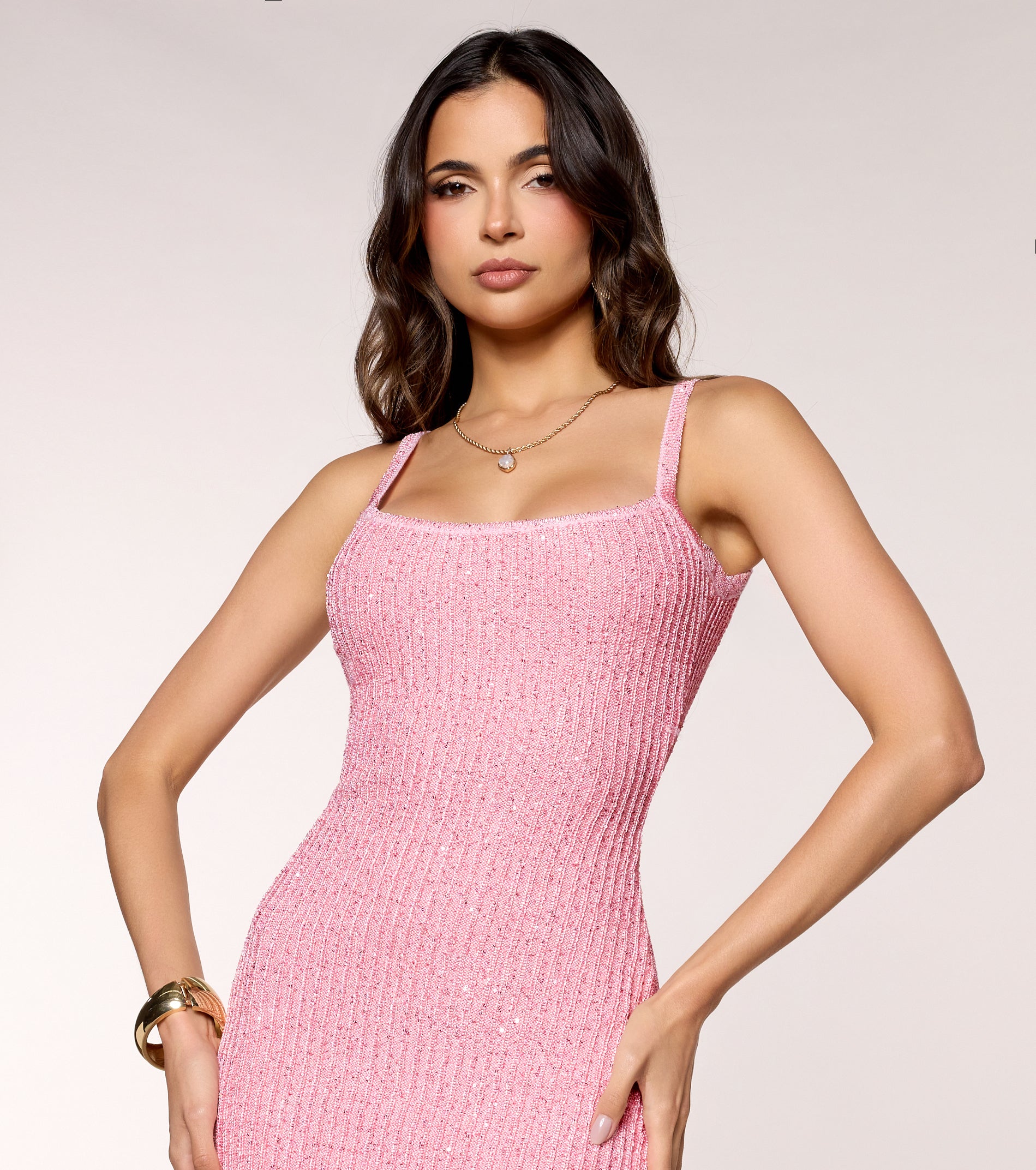 Upscale Sparkle Sequin Low Back Maxi Dress - Image 14