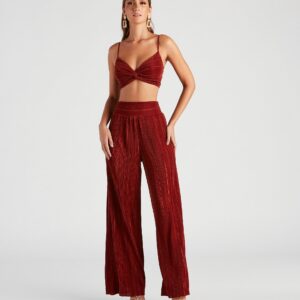 Jazz Night High Rise Pants