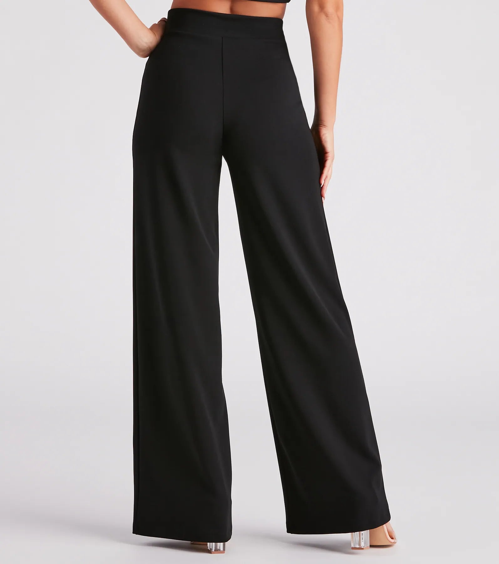 Forever Linked Chain Wide Leg Pants - Image 6