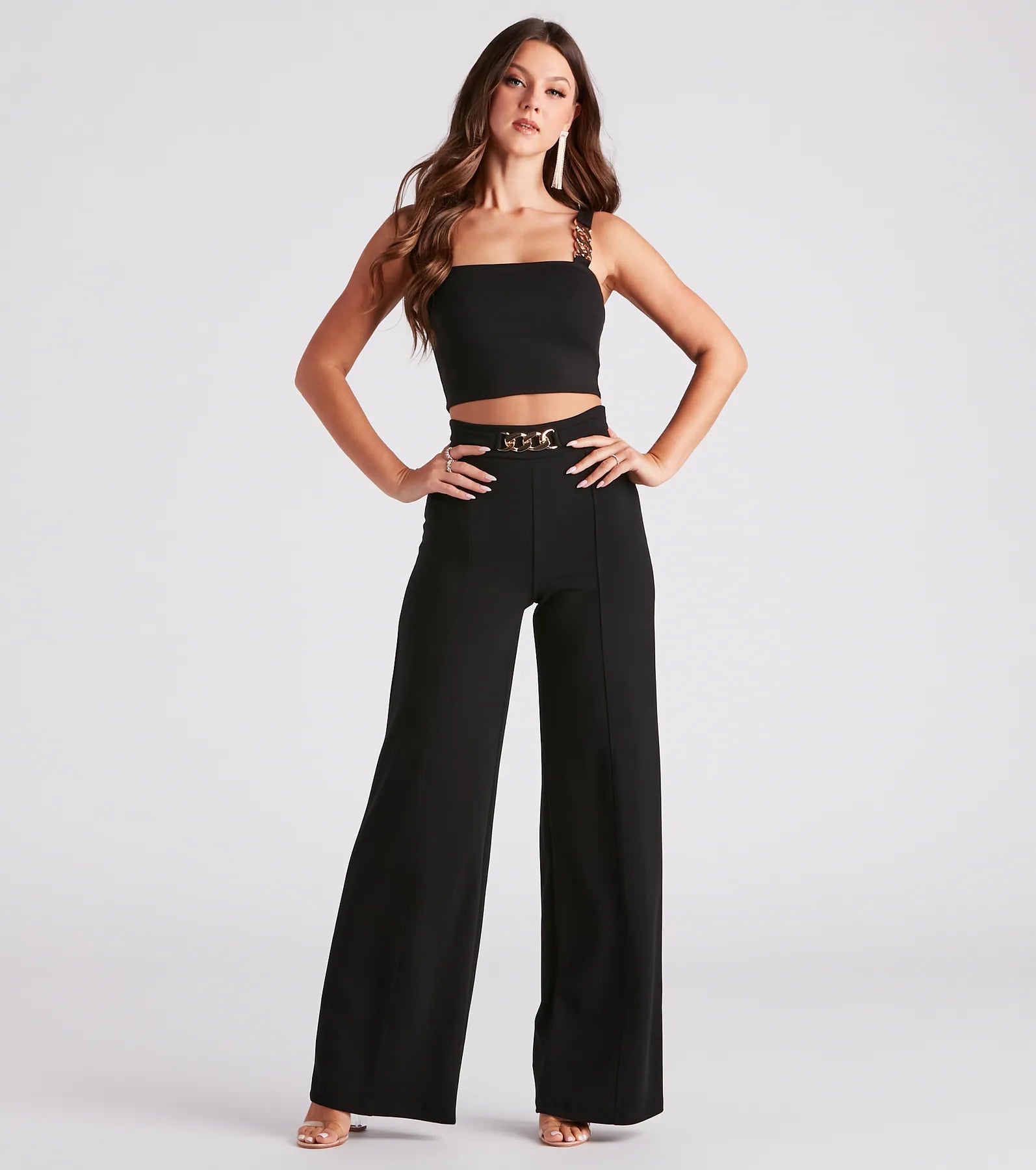 Forever Linked Chain Wide Leg Pants - Image 7