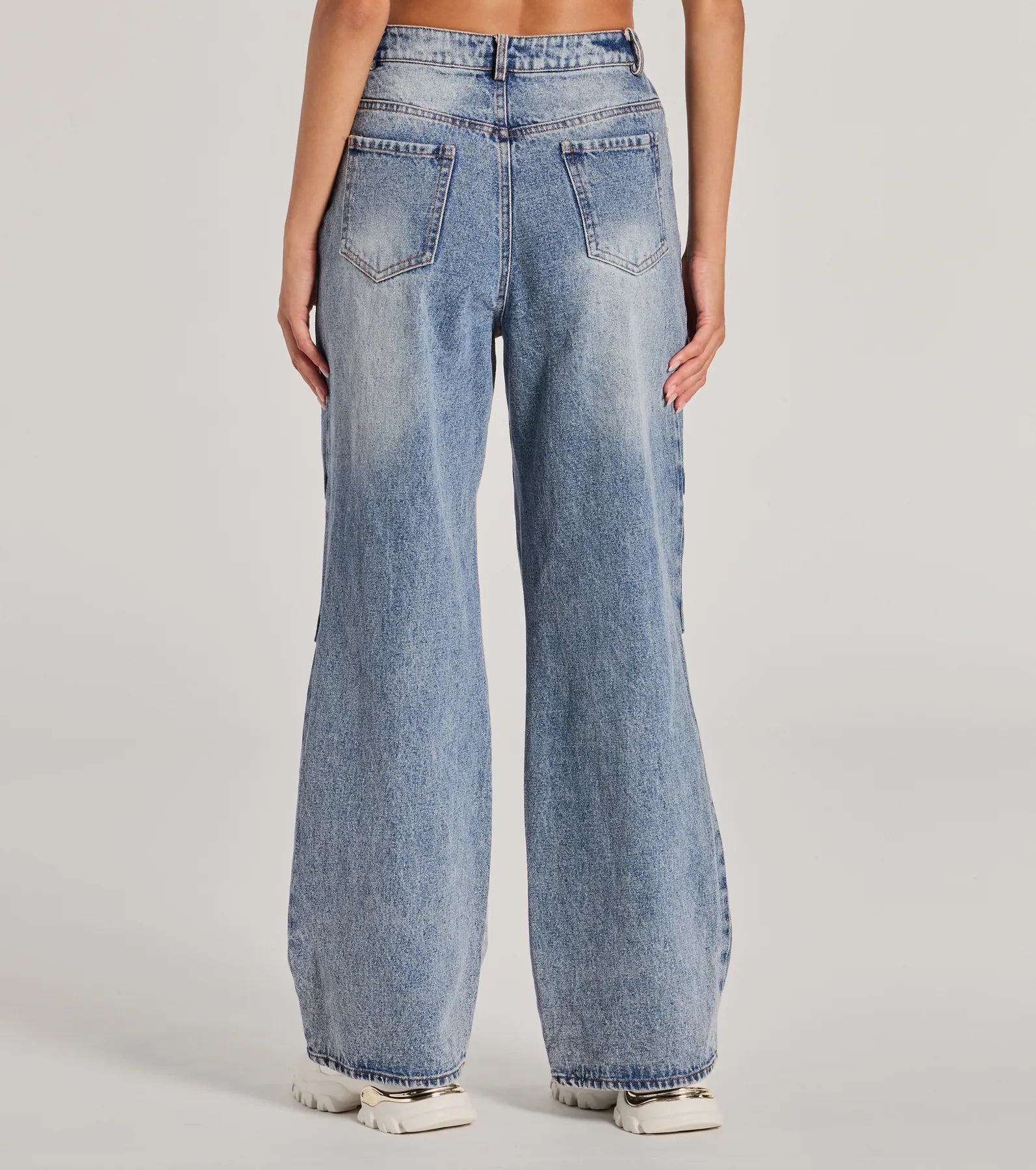 Stylish Journey High-Rise Straight-Leg Denim Jeans - Image 2