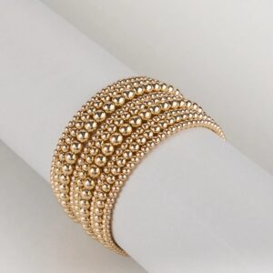 Stacked To Perfection Beaded Stretch Bracelets