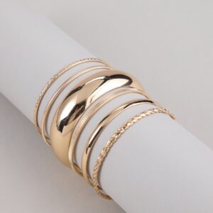 Arm Candy Stacking Bangle Bracelet Set