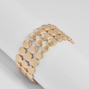 Gleaming Luxe Metal Cuff Bracelet