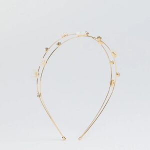 Ethereal Glam Rhinestone Flower Headband