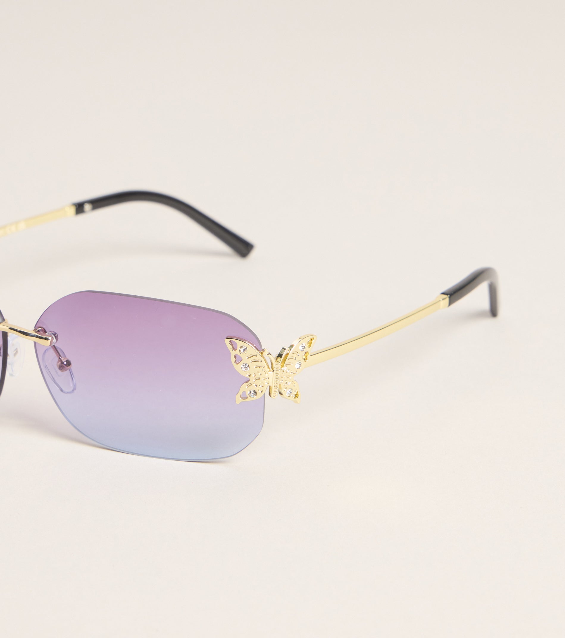 Pretty Intent Butterfly Side Sunglasses - Image 11
