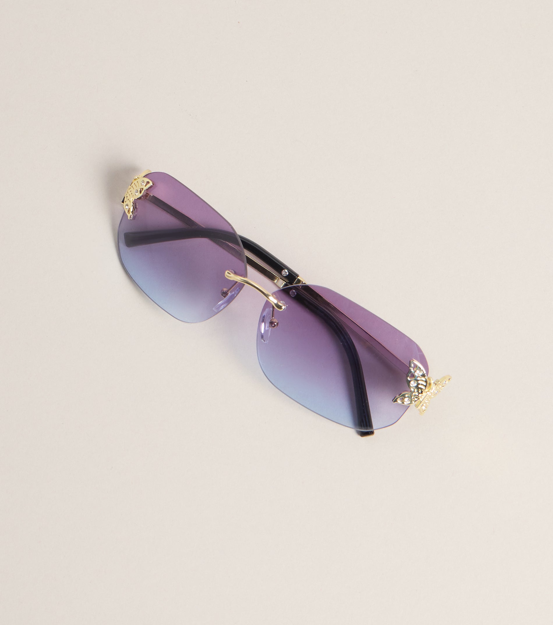 Pretty Intent Butterfly Side Sunglasses - Image 12