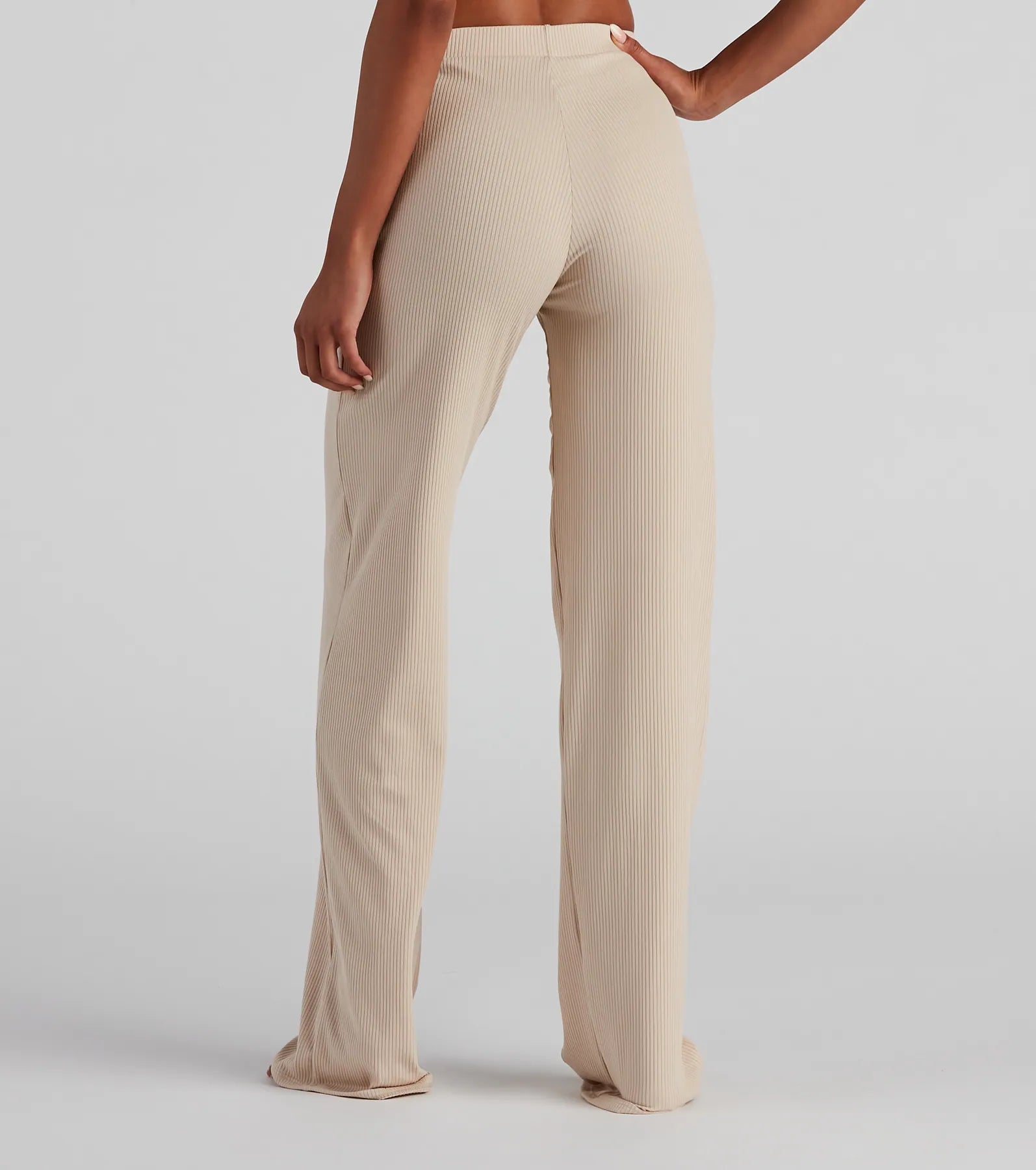 Lounge Goals Wide Leg PJ Pants - Image 3