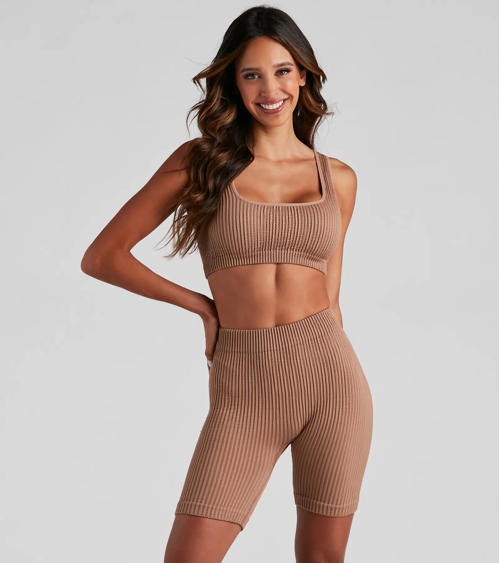 Life Of Leisure Rib Seamless Bra - Image 4