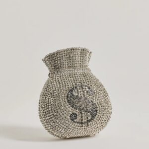 Get That Money Rhinestone Clutch