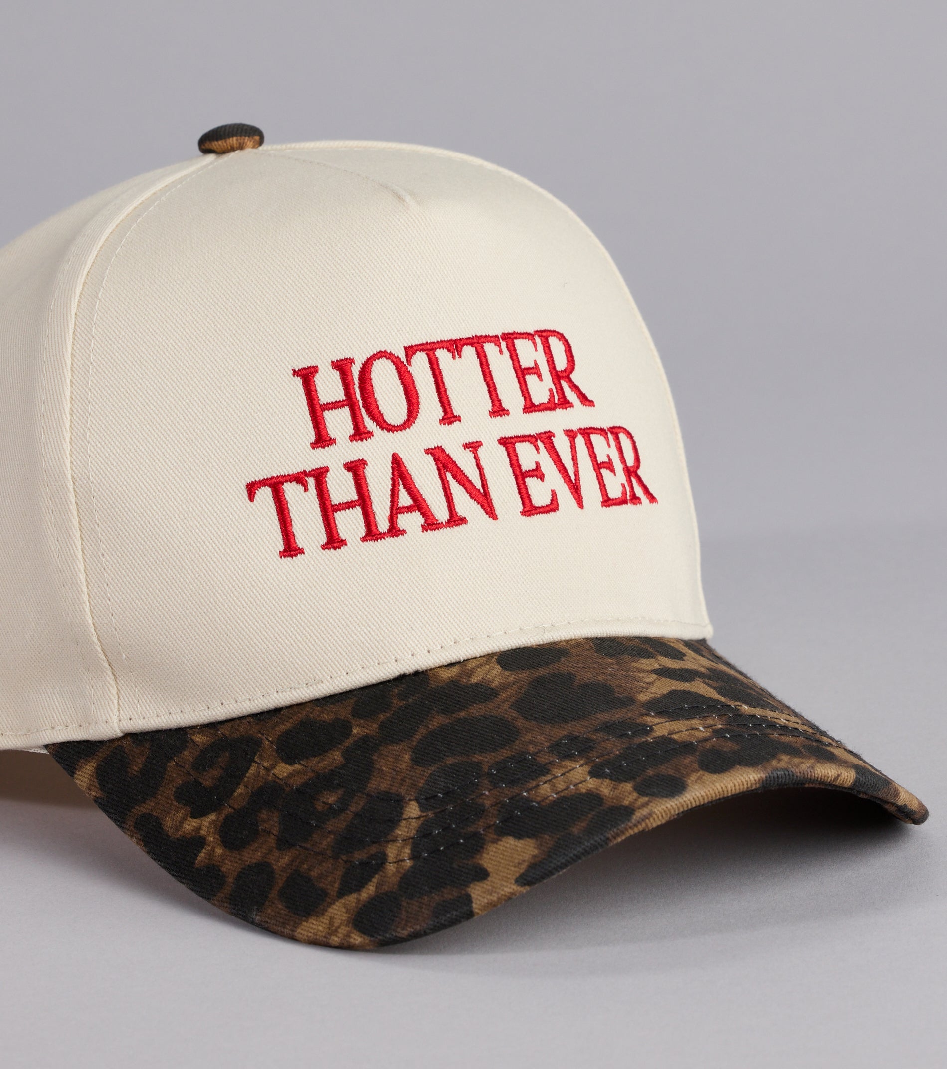 Hotter Than Ever Leopard Baseball Cap - Image 3