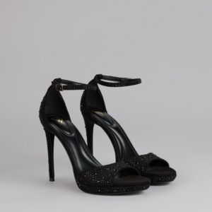 Elevated Intent Rhinestone Stiletto Heels
