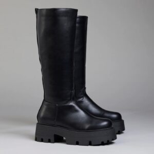 Edgy Essential Platform Lug Boots