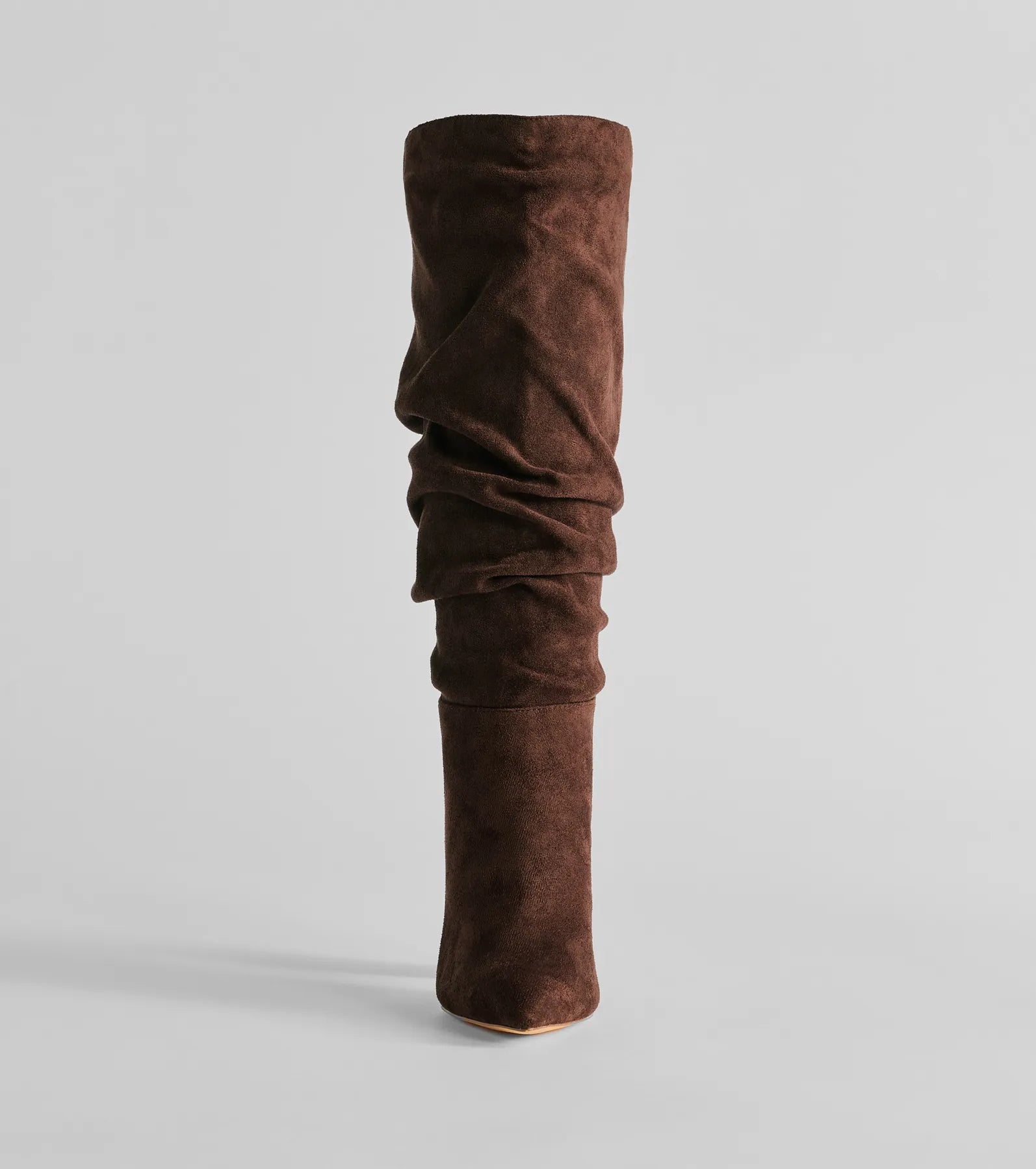 Runway Ready Under-The-Knee Scrunch Boots - Image 3