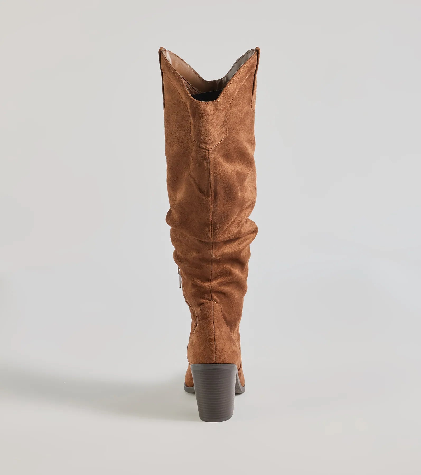 Strut In Style Slouched Under-The-Knee Boots - Image 12