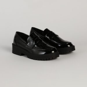 Breaking Routine Patent Leather Lug Loafers