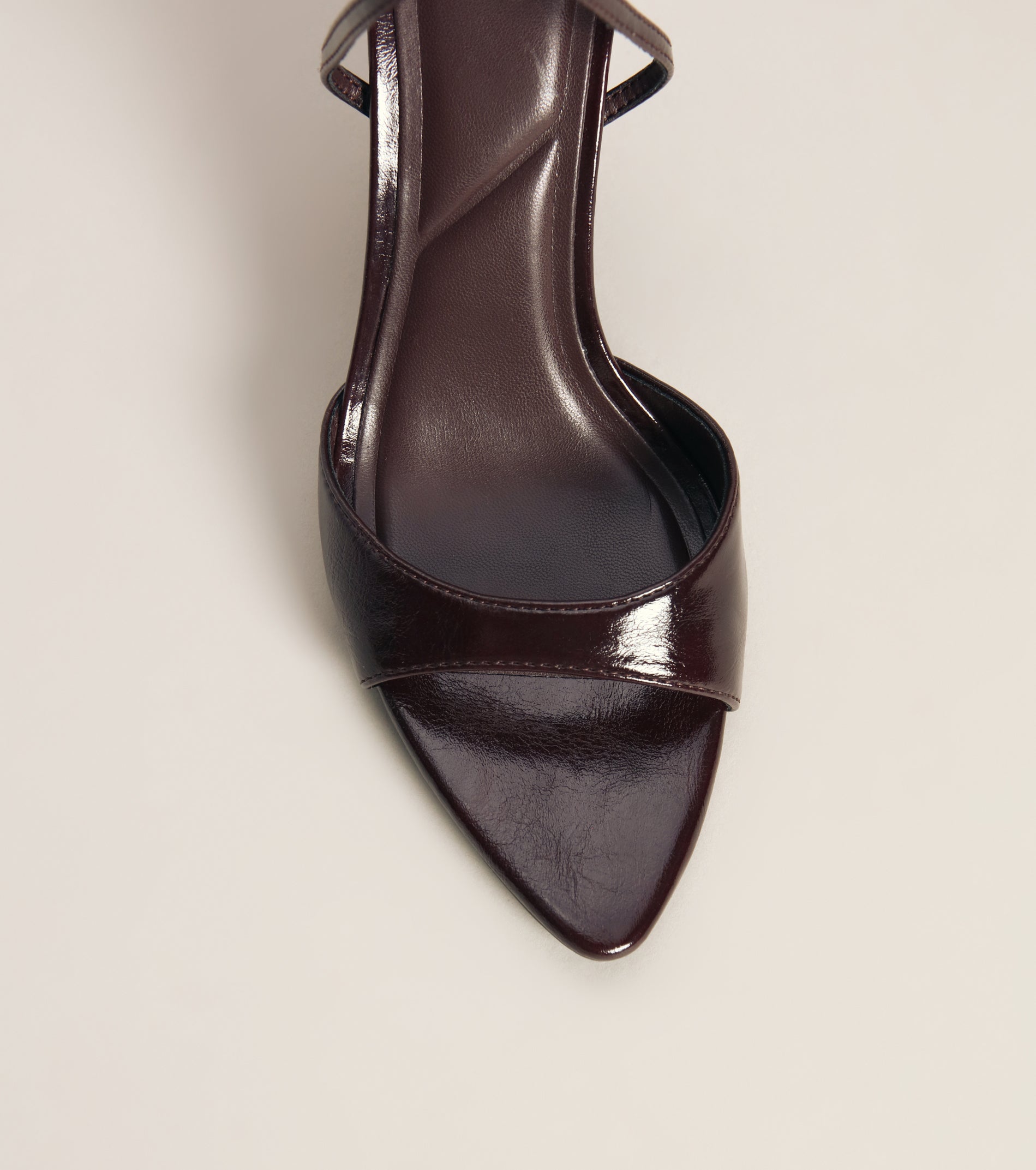 Plans on Point Patent Strappy Wedge Sandals - Image 3